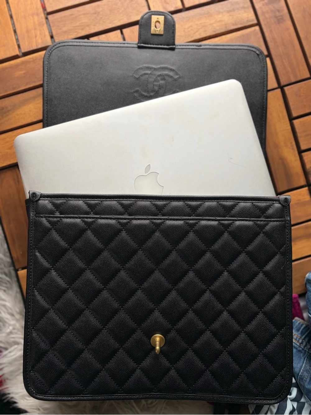 Quilted School Memory Backpack